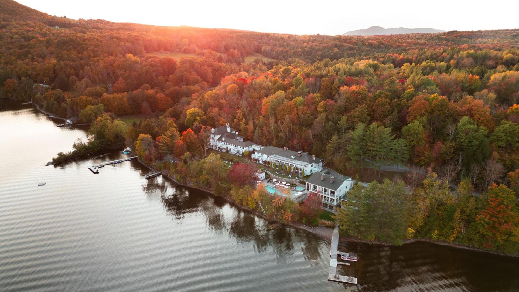 Manoir Hovey, Relais & Chateaux نورث هاتلي المظهر الخارجي الصورة
