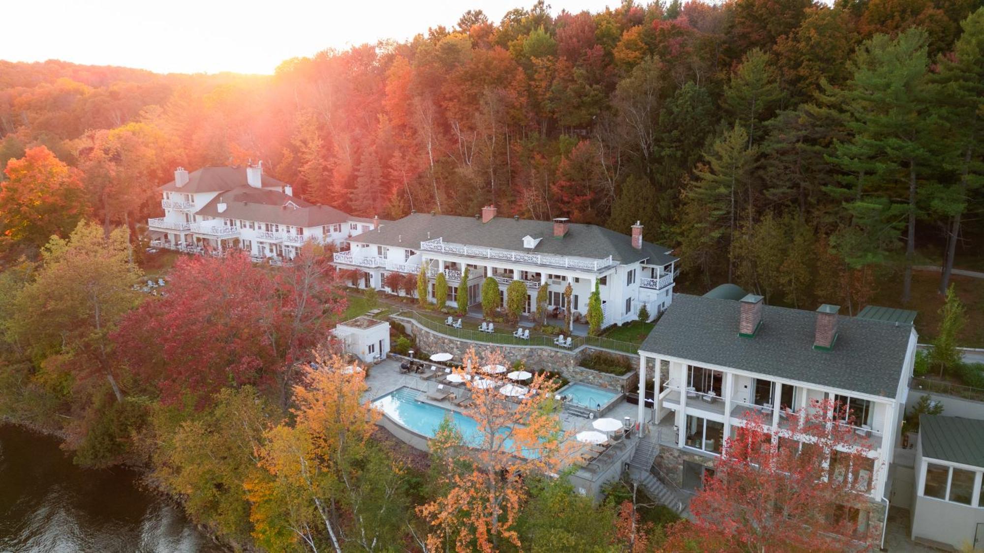 Manoir Hovey, Relais & Chateaux نورث هاتلي المظهر الخارجي الصورة