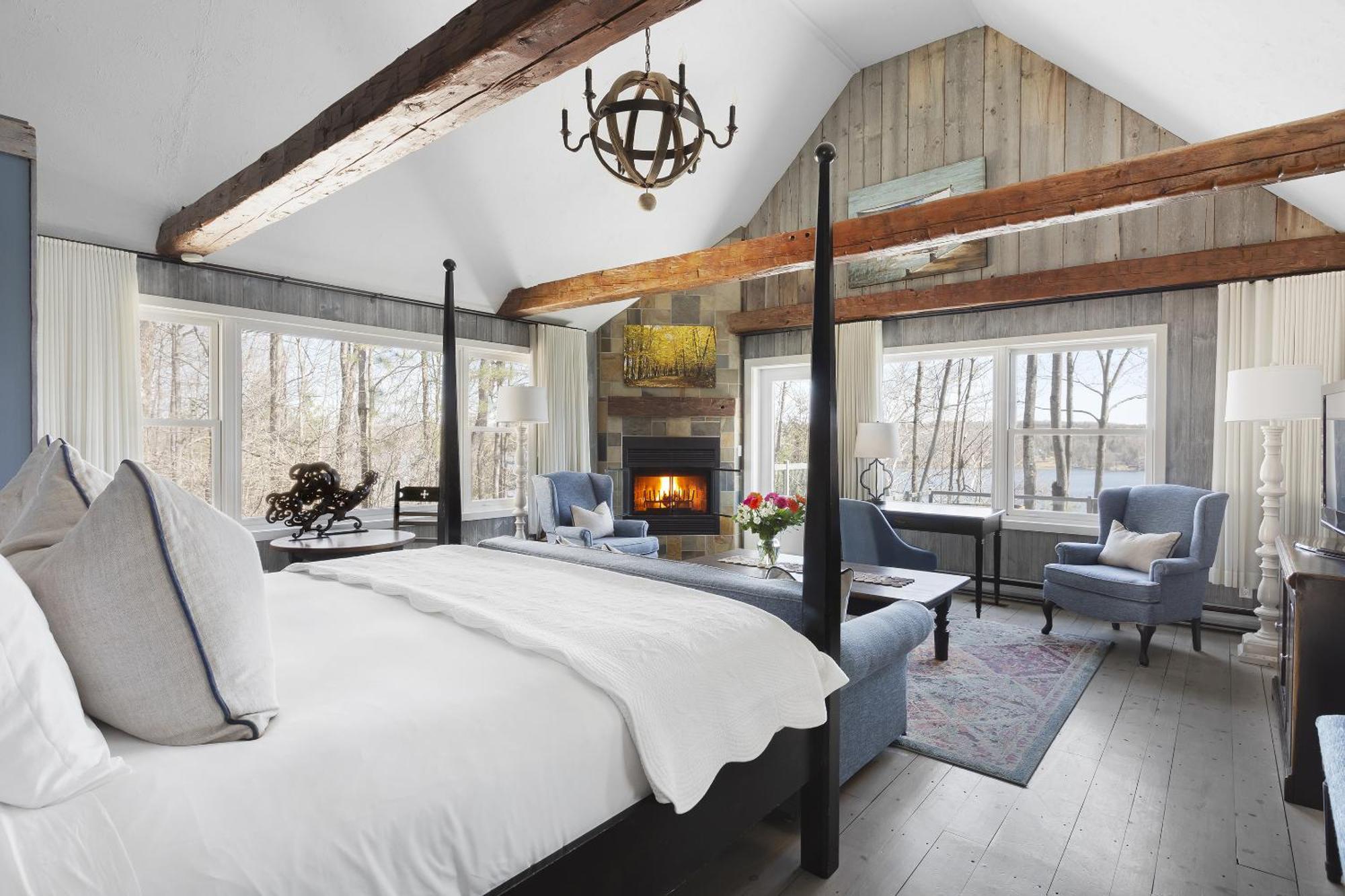 Manoir Hovey, Relais & Chateaux نورث هاتلي المظهر الخارجي الصورة